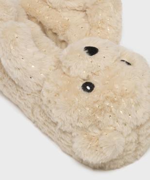 Chaussons 3D en forme d’ourson fille vue6 - GEMO (ENFANT) - GEMO