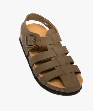 Sandales en cuir à bout fermé garçon vue5 - BUGGY GEMO FOR GOOD - GEMO