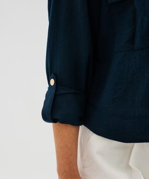 Blouson fluide avec bas ajustable femme - LuluCastagnette vue4 - LULUCASTAGNETTE - GEMO