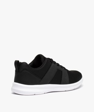 Baskets running en textile uni extralégères femme vue4 - GEMO (SPORTSWR) - GEMO