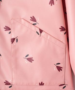 Imperméable à capuche et doublure peluche fille vue2 - GEMO (ENFANT) - GEMO