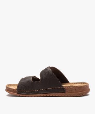 Sandales homme confort avec brides à boucles vue3 - GEMO (CASUAL) - GEMO