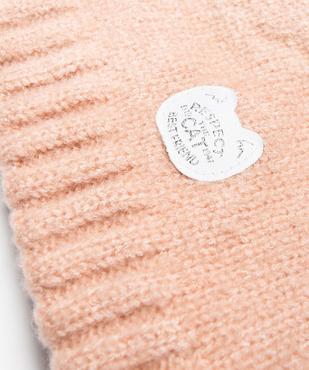 Echarpe fille forme snood en maille avec doublure polaire vue2 - GEMO (ENFANT) - GEMO