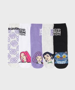Chaussettes hautes pour fille - KPOP DEMON HUNTERS vue1 - KPOP DEMON HUNTERS - GEMO