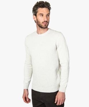 Pull homme à maille fantaisie devant vue1 - GEMO (HOMME) - GEMO