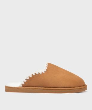 Chaussons mules fourrées femme vue1 - GEMO(HOMWR FEM) - GEMO