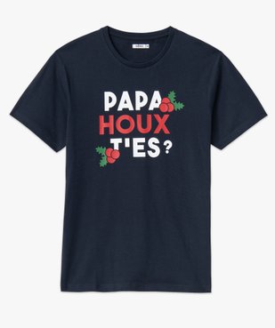 Tee-shirt homme avec message spécial Noël vue4 - GEMO (HOMME) - GEMO
