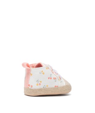 Chaussons de naissance bébé fille à motif fleuri bohème vue4 - GEMO 4G BEBE - GEMO