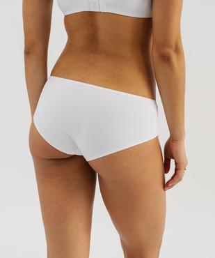 Shorties unis en microfibre femme (lot de 2) vue11 - GEMO 4G FEMME - GEMO