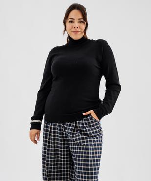 Pull col roulé en maille fine homme vue1 - GEMO 4G HOMME - GEMO