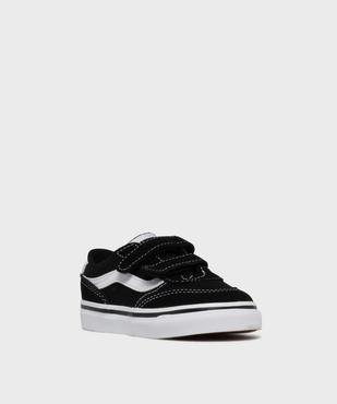 Baskets basses en cuir suédé et textile Brooklyn bébé fille - Vans vue2 - VANS - GEMO