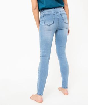 Jean Skinny taille haute stretch femme vue3 - GEMO(FEMME PAP) - GEMO
