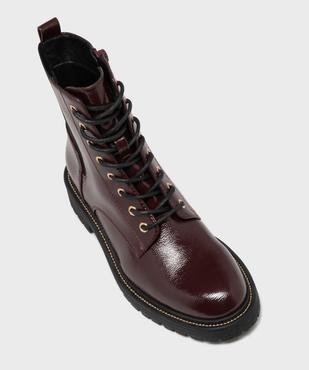 Boots avec élastique sur la tige et semelle crantée femme - 5 Miles vue5 - 5 MILES - GEMO