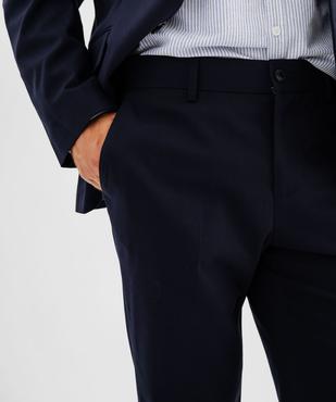 Pantalon de costume coupe droite homme vue2 - GEMO 4G HOMME - GEMO