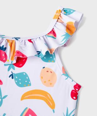Maillot de bain 2 pièces à motifs fruits bébé fille vue1 - GEMO(BEBE DEBT) - GEMO