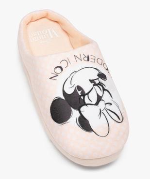 Chaussons femme mules plates Minnie - Disney vue5 - MINNIE - GEMO