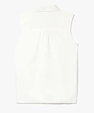 Chemise sans manches nouée vue2 - GEMO (JUNIOR) - GEMO