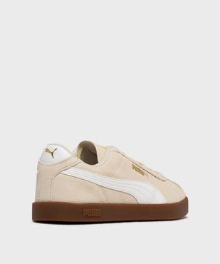 Baskets basses à lacets en cuir suède Club II femme - Puma vue5 - PUMA - GEMO