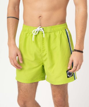 Short de bain homme look sportswear vue2 - GEMO (PLAGE) - GEMO