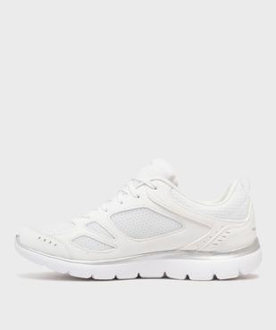 Baskets basses running en mesh avec semelle à mémoire de forme femme - Skechers vue3 - SKECHERS - GEMO