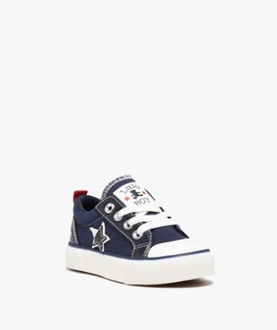 Baskets bébé garçon zippées dessus toile – LuluCastagnette vue2 - LULU CASTAGNETT - GEMO