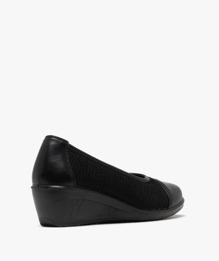 Ballerines confort à talon compensé femme vue4 - G'FLEX GEMO FOR GOOD - GEMO