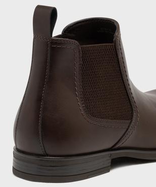 Chelsea boots homme - Mario Baldano vue6 - MARIO BALDANO - GEMO