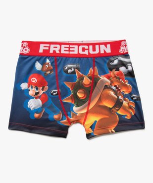 Boxer en microfibre motif Mario garçon - Freegun x Super Mario vue1 - FREEGUN - GEMO