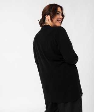 Gilet long porté ouvert femme grande taille vue6 - GEMO (G TAILLE) - GEMO