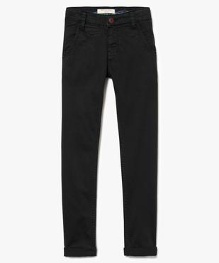 Pantalon chino en toile unie - American People vue1 - AMERICAN PEOPLE - GEMO
