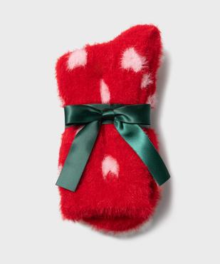 Chaussettes d'intérieur femme (lot de 2) vue2 - GEMO(HOMWR FEM) - GEMO