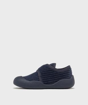 Chaussons rythmiques à scratch garçon - LuluCastagnette vue3 - LULUCASTAGNETTE - GEMO