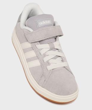 Baskets Grand Court 00s fermeture scratch enfant - Adidas vue5 - ADIDAS - GEMO