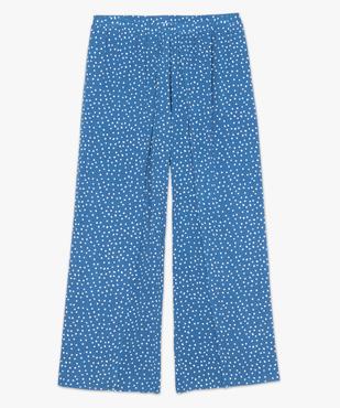 Pantalon de plage femme ouvert sur l’avant vue4 - GEMO 4G FEMME - GEMO