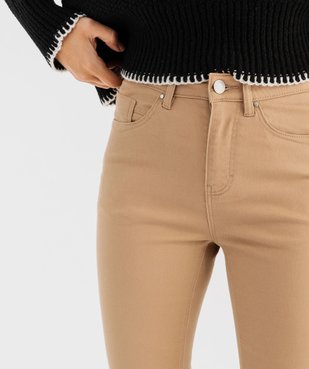 Pantalon coupe Regular taille normale femme vue7 - GEMO 4G FEMME - GEMO