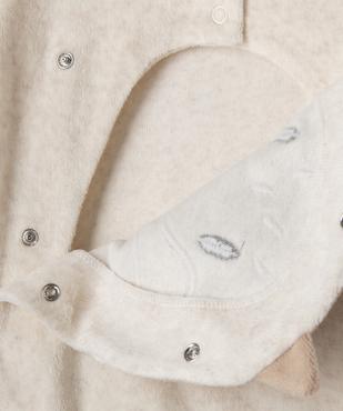 Pyjama en velours ouvert devant motif renard bébé garçon vue7 - GEMO(BEBE DEBT) - GEMO