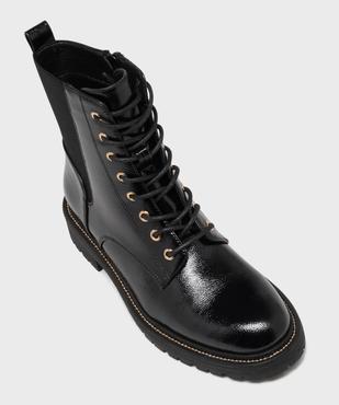 Boots avec élastique sur la tige et semelle crantée femme - 5 Miles vue5 - 5 MILES - GEMO