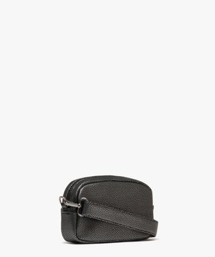 Sac à bandoulière grainé petit format femme vue2 - GEMO (ACCESS) - GEMO