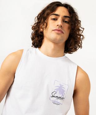 Débardeur avec motif estival homme vue2 - GEMO (HOMME) - GEMO