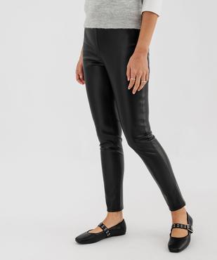 Legging en cuir imitation femme vue6 - GEMO(FEMME PAP) - GEMO