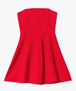 Robe bustier en maille extensible femme vue4 - GEMO(FEMME PAP) - GEMO