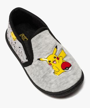 Chaussons garçon élastiqués en velours ras - Pokemon vue5 - POKEMON - GEMO