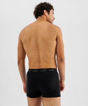 Boxer en coton stretch à ceinture confortable homme - Puma (lot de 2) vue2 - PUMA - GEMO