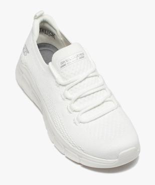 Baskets femme unies en maille – Skechers Bobsflex vue5 - SKECHERS - GEMO
