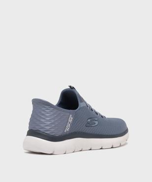 Baskets Slip-ins Summits en toile homme - Skechers vue4 - SKECHERS - GEMO