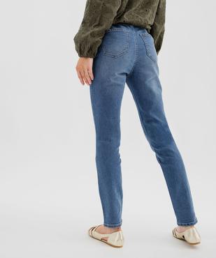Jegging délavé taille normale femme vue4 - GEMO(FEMME PAP) - GEMO