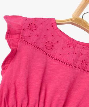 Robe sans manches avec ceinture tressée bébé fille vue2 - GEMO(BEBE DEBT) - GEMO