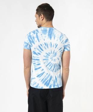 Tee-shirt manches courtes tie-and-dye à motif homme - Rick & Morty vue3 - RICK ET MORTY - GEMO