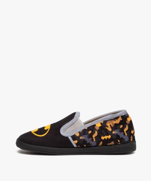 Chaussons garçon en velours imprimé - Batman vue3 - BATMAN - GEMO