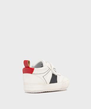 Chaussons de naissance look sneakers bébé - LuluCastagnette vue4 - LULU CASTAGNETTE GEMO FOR GOOD - GEMO